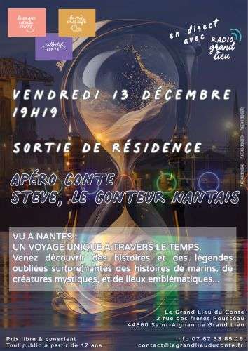 Apéro conte Steve le conteur nantais