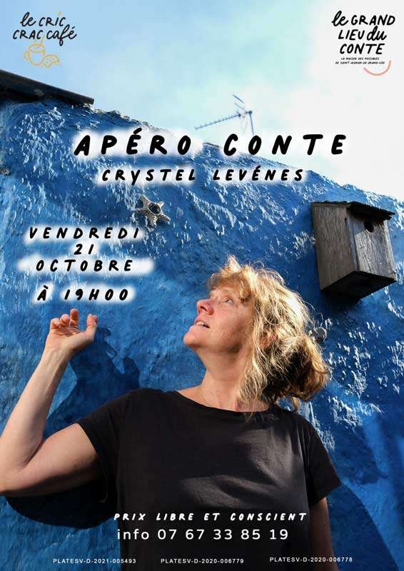 Apéro conte concert Crystel Levenes