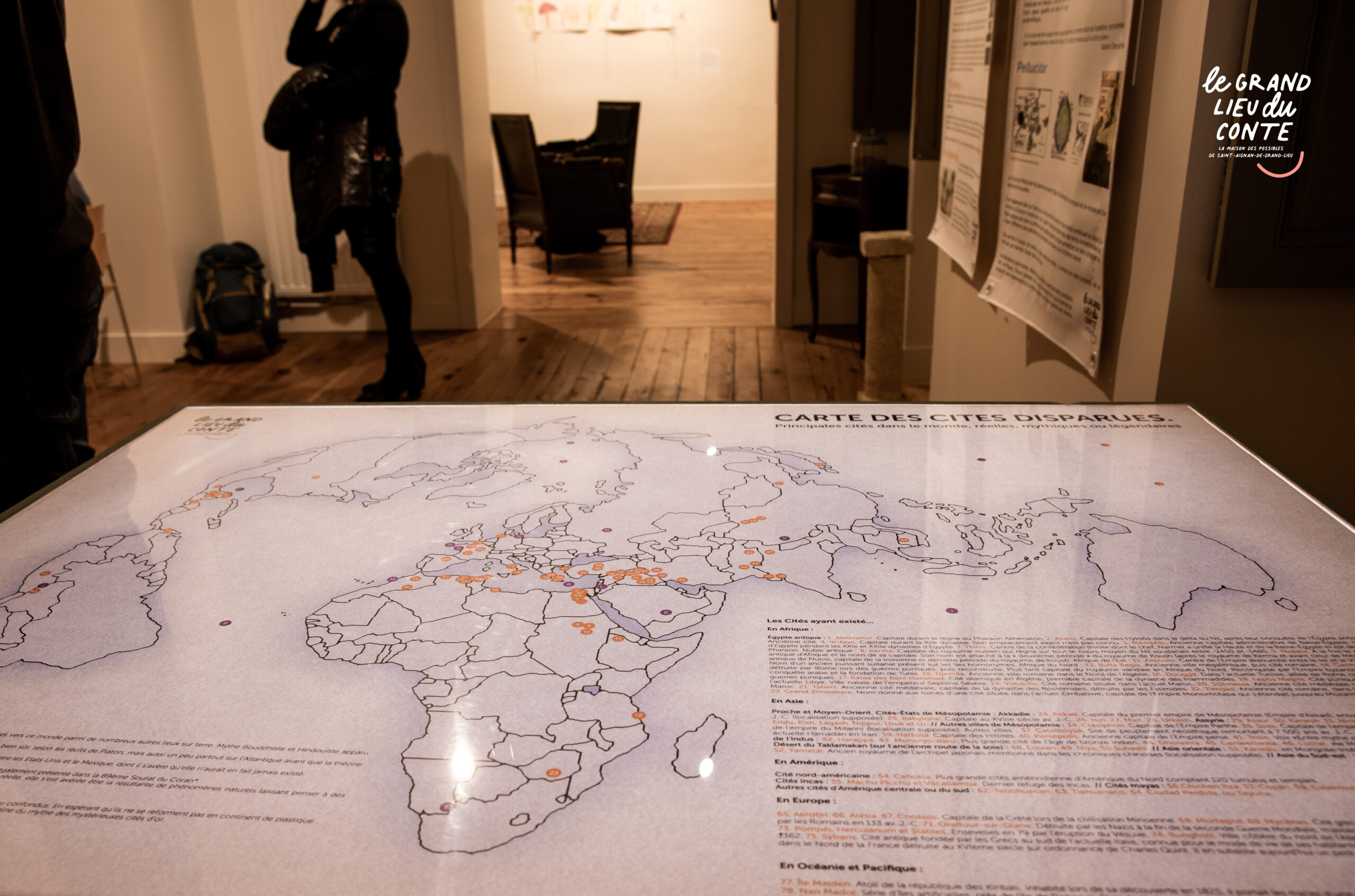 Exposition au Grand Lieu du Conte : Les Cités Disparues