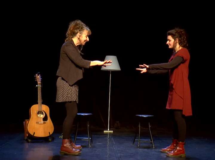 Alice Bernard et Françoise Danjoux de la compagnie Sac à Son