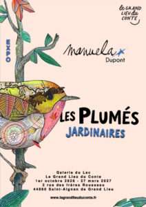 Affiche de l'exposition de Manuela Dupont