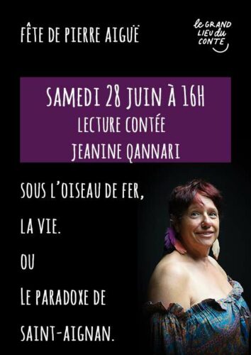 Sous l'oiseau de fer la vie. Ou le paradoxe de Saint Aignan.