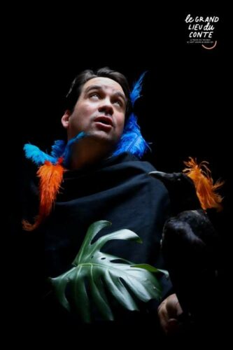 Corneille rêveuse, artiste conteur du collectif conte