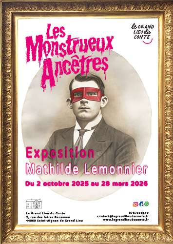 Les Monstrueux Ancêtres, exposition de Mathilde Lemonnier