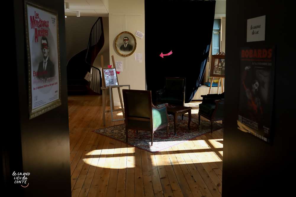 Exposition de Mathilde Lemonnier au Grand Lieu du Conte