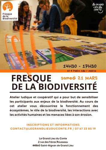 Fresque de la biodiversité