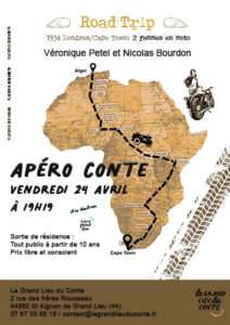 Apéro conte Nicolas Bourdon et Véronique Petel