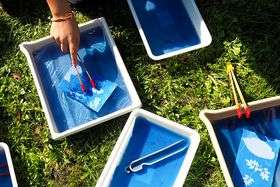 Atelier cyanotype avec Carole Renard