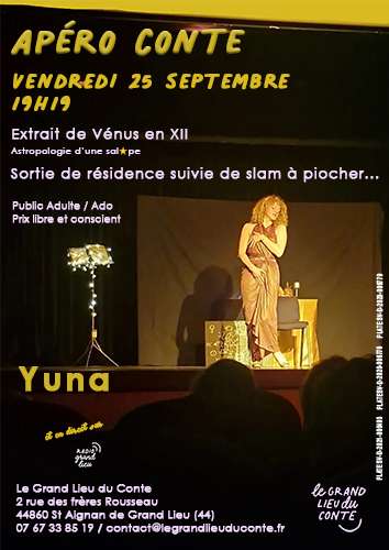 Affiche Apéro Conte Yuna